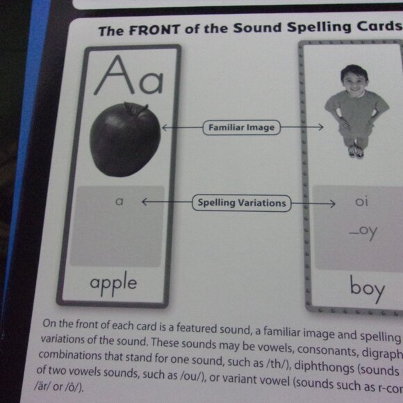 Educational Sound-Spelling Cards (Large) - Picture 5 of 8